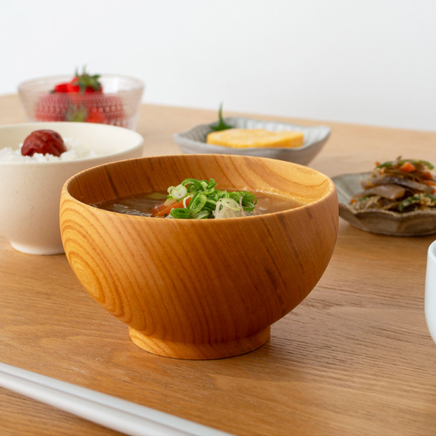 3/8はポイント10倍／ めいぼく椀 大 けやき 欅 銘木椀 お椀 木製 汁椀