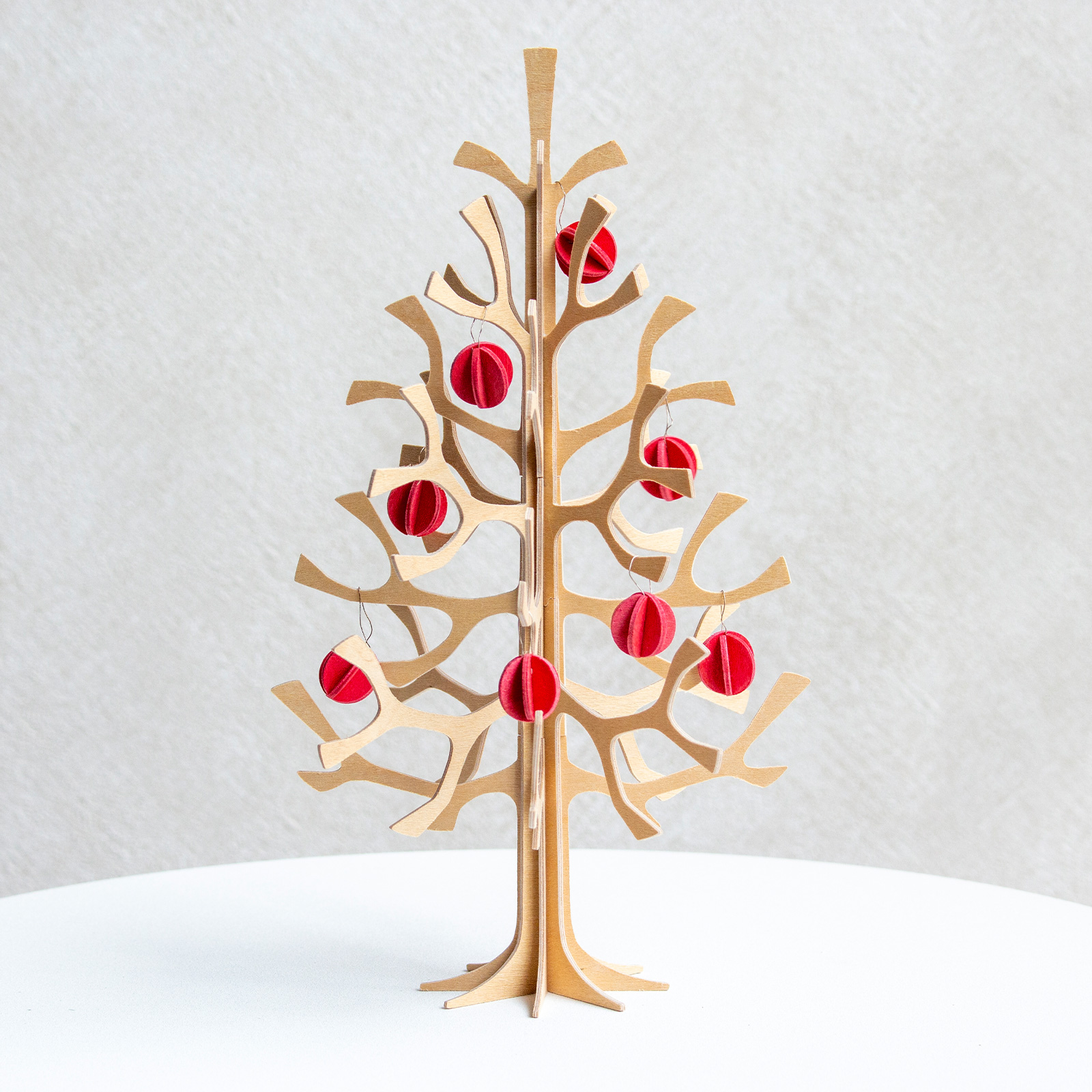 lovi（ロヴィ） クリスマスツリー ツリー Momi-no-ki 25cm ミニボール