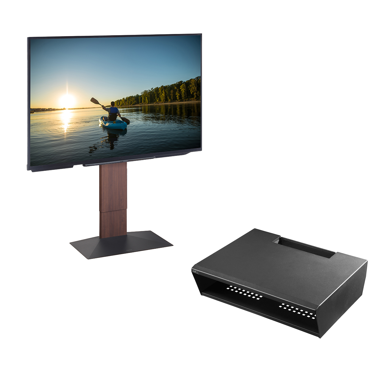 EQUALS（イコールズ） テレビ台 テレビスタンド セット WALL 壁寄せ