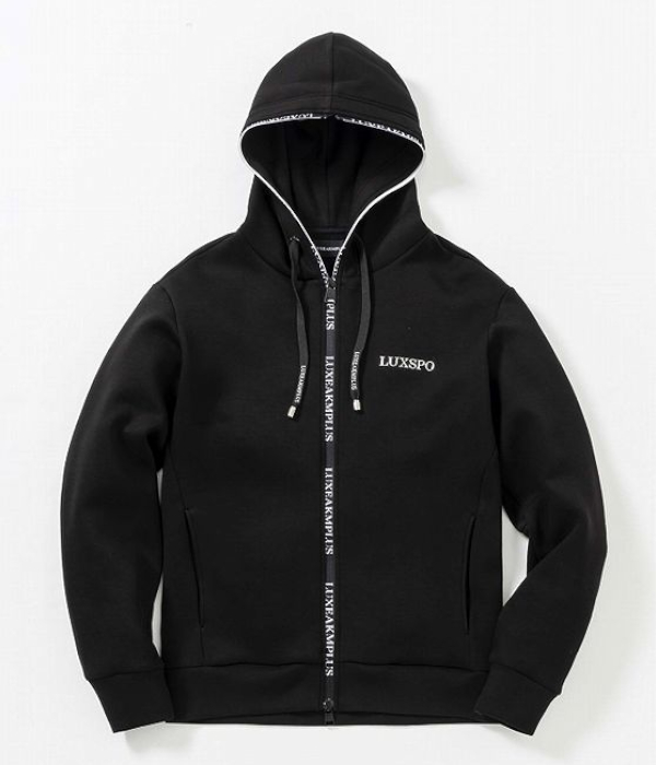 LUXE AKM PLUS 軽量スウェットバックロゴパーカー メンズ ゴルフ