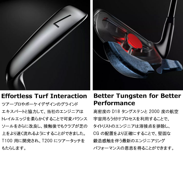 Titleist（タイトリスト） (期間限定) 2023モデル T200 アイアン 6本
