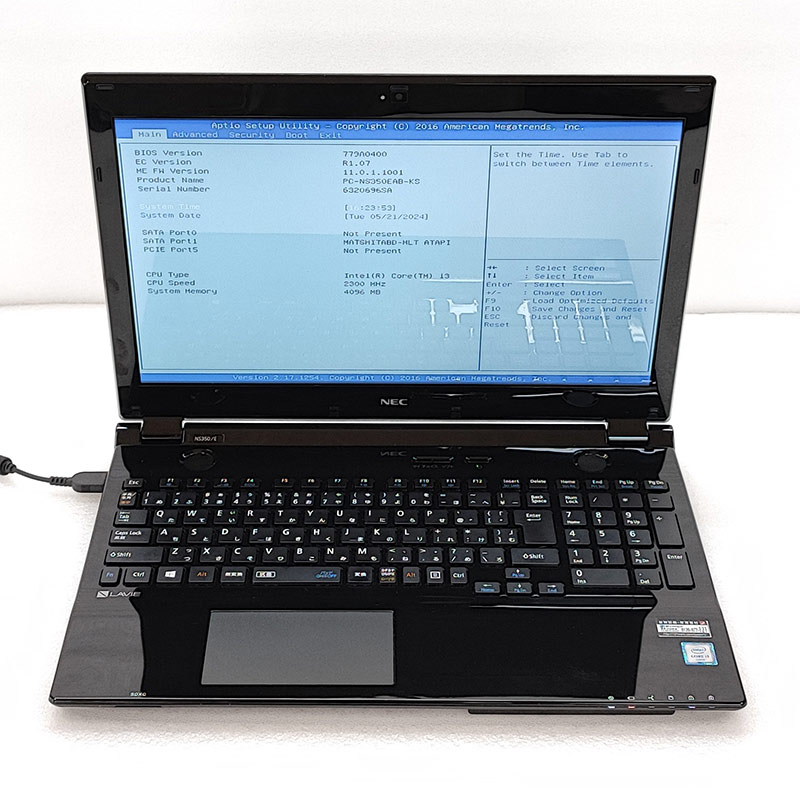 LaVie ジャンク品 NEC LAVIE PC-NS350EAB-KS ジャンクPC ジャンク