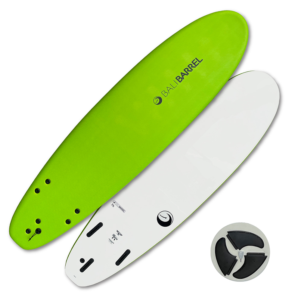 ソフトサーフボード スポンジボード 7フィート ファン トライフィン