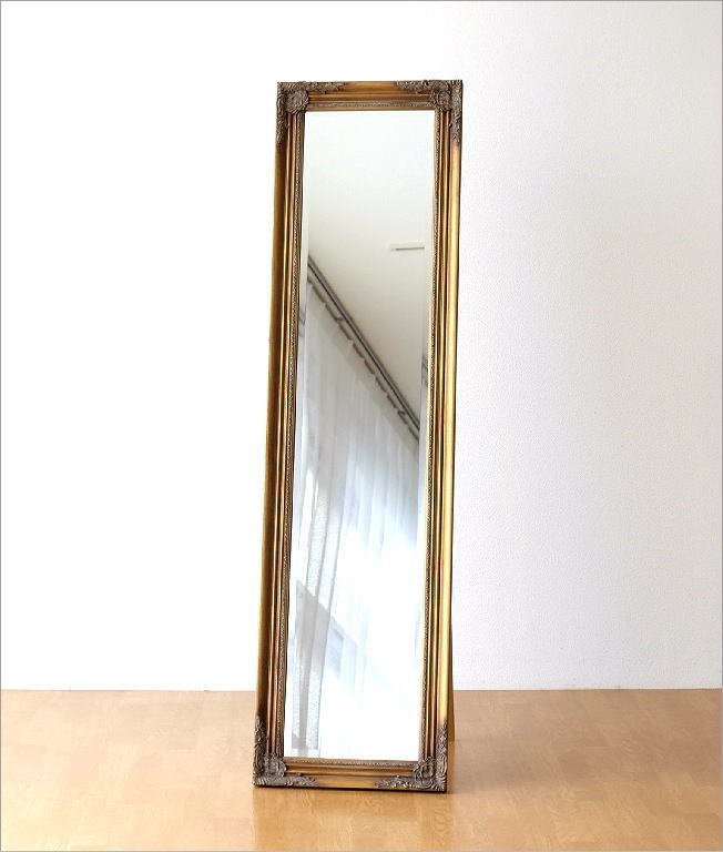 姿見 全身鏡 姿見鏡 スタンドミラー 全身 アンティーク おしゃれ 幅40
