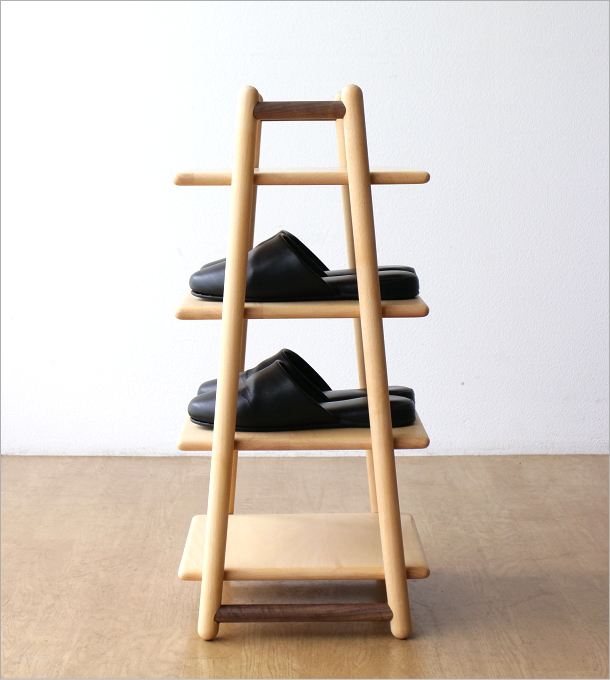 スリッパラック 木製 おしゃれ 天然木 スリッパ棚 収納 玄関