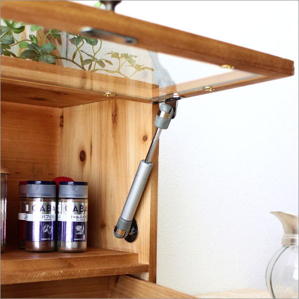 ミニキャビネット 飾り棚 スパイスラック おしゃれ 木製 ウッド 卓上