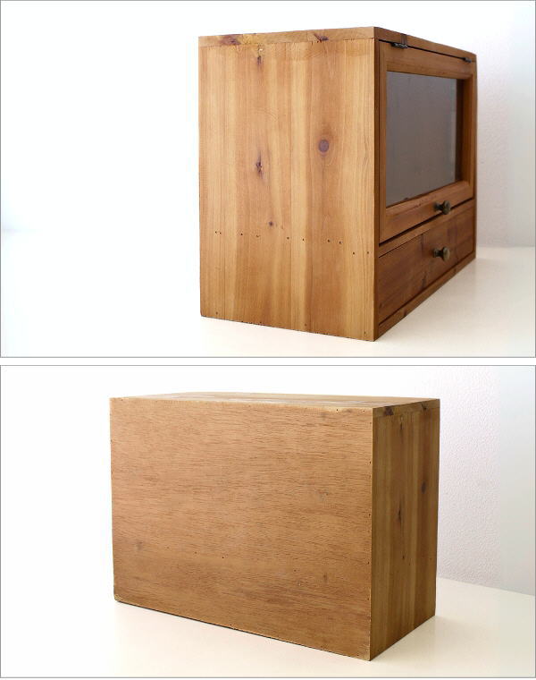 ミニキャビネット 飾り棚 スパイスラック おしゃれ 木製 ウッド 卓上