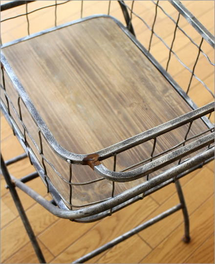 フラワースタンド アイアン 木製 花台 アンティーク レトロ フラワー