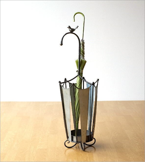 傘立て 傘たて 傘立 おしゃれ アイアン スチール レトロ アンティーク