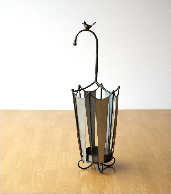 傘立て 傘たて 傘立 おしゃれ アイアン スチール レトロ アンティーク