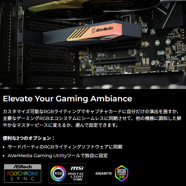 AVerMedia（アバーメディア） キャプチャーボード LIVE GAMER 4K 2.1