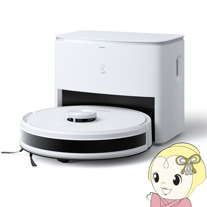 ECOVACS（エコバックス） ロボット掃除機 DEEBOT Y1 PRO PLUS ホワイト