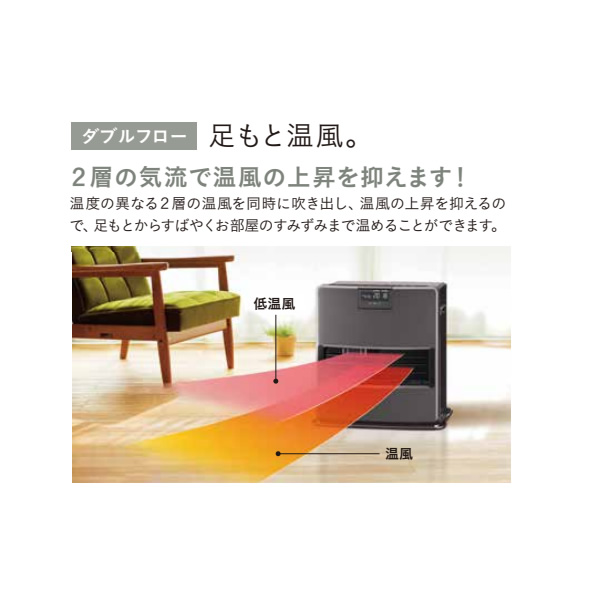 CORONA（コロナ） 石油ファンヒーター FH-VX5725BY-W VXシリーズ 木造