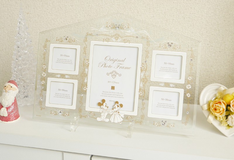 Disney（ディズニー） 結婚祝い フォトフレーム 写真立て オリジナル