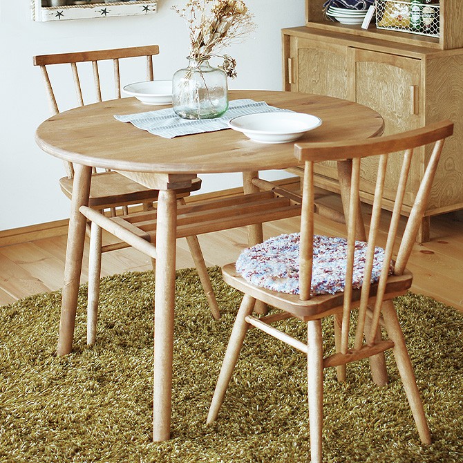 ダイニングチェア 木製 北欧 無垢 ダイニング nora. ノラ and g