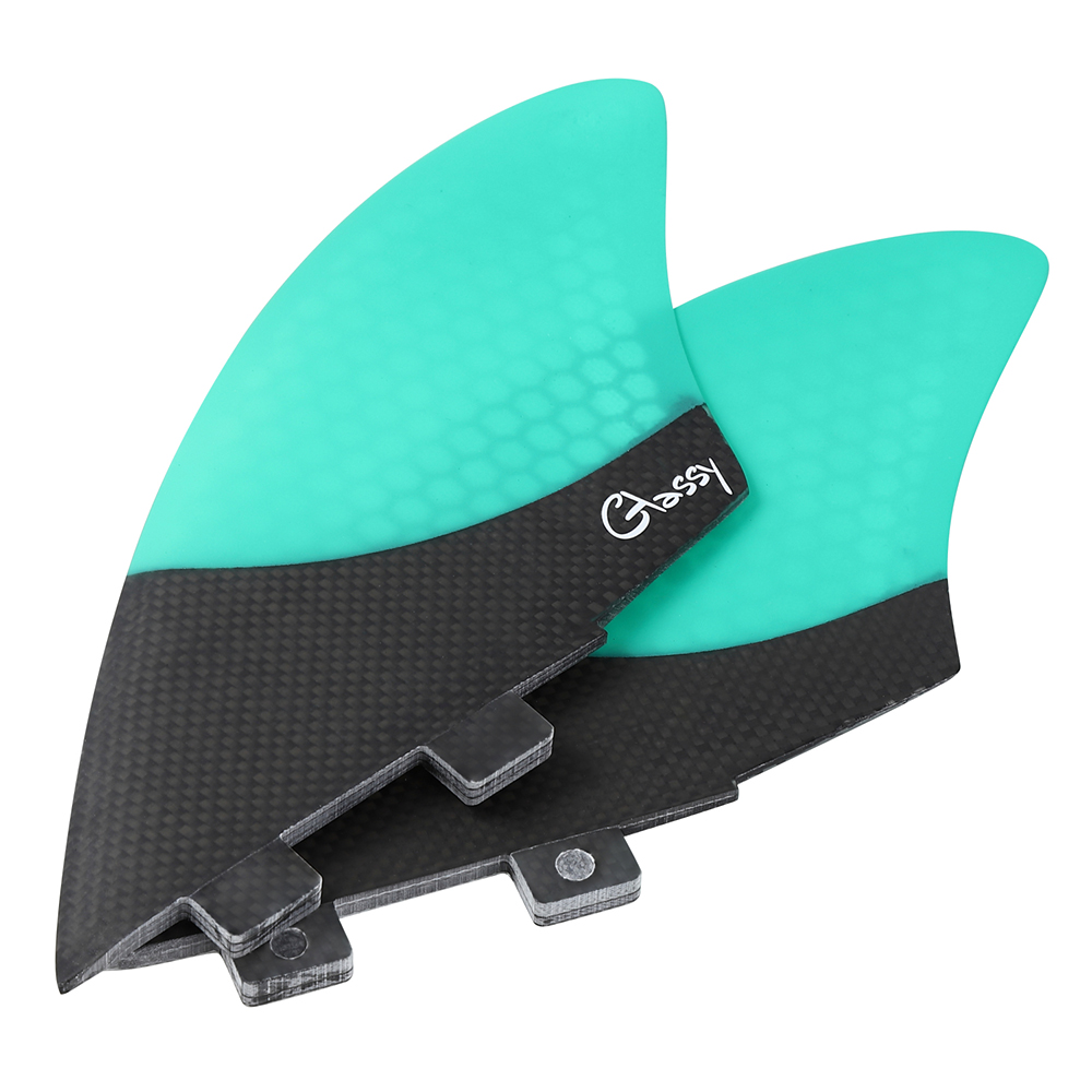 グラッシー サーフィン サーフボード ツインフィン キールフィン TWIN