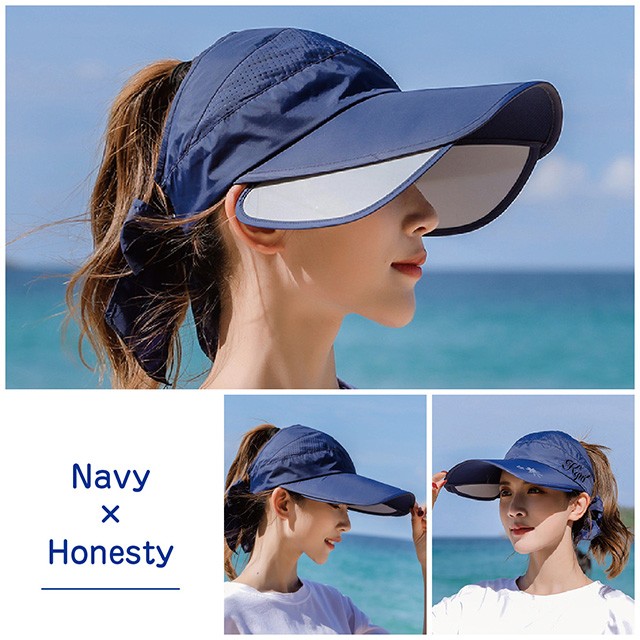 UVカットサンバイザー 帽子 UVカット レディース おしゃれ ゴルフ