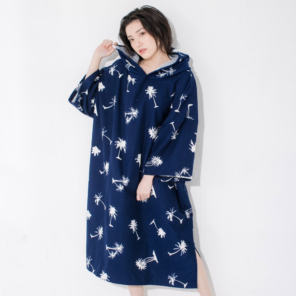 FELLOW お着替えポンチョ サーフィン ポンチョ タオル 吸水速乾