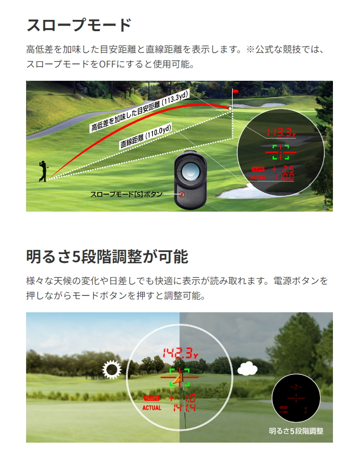 Green On グリーンオン LASER CADDIE GL04 レーザーキャディー【ゴルフ
