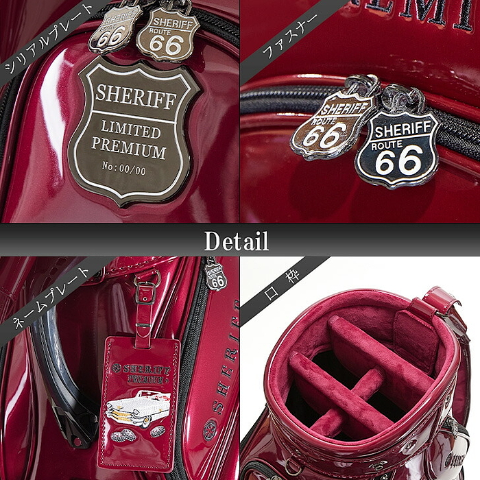 SHERIFF（シェリフ） SP-011 プレミアムシリーズ キャディバッグ