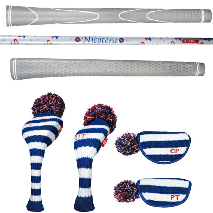 Nicotera ニコテラ NTCS-5753 レディース ゴルフセット クラブ7本(1W