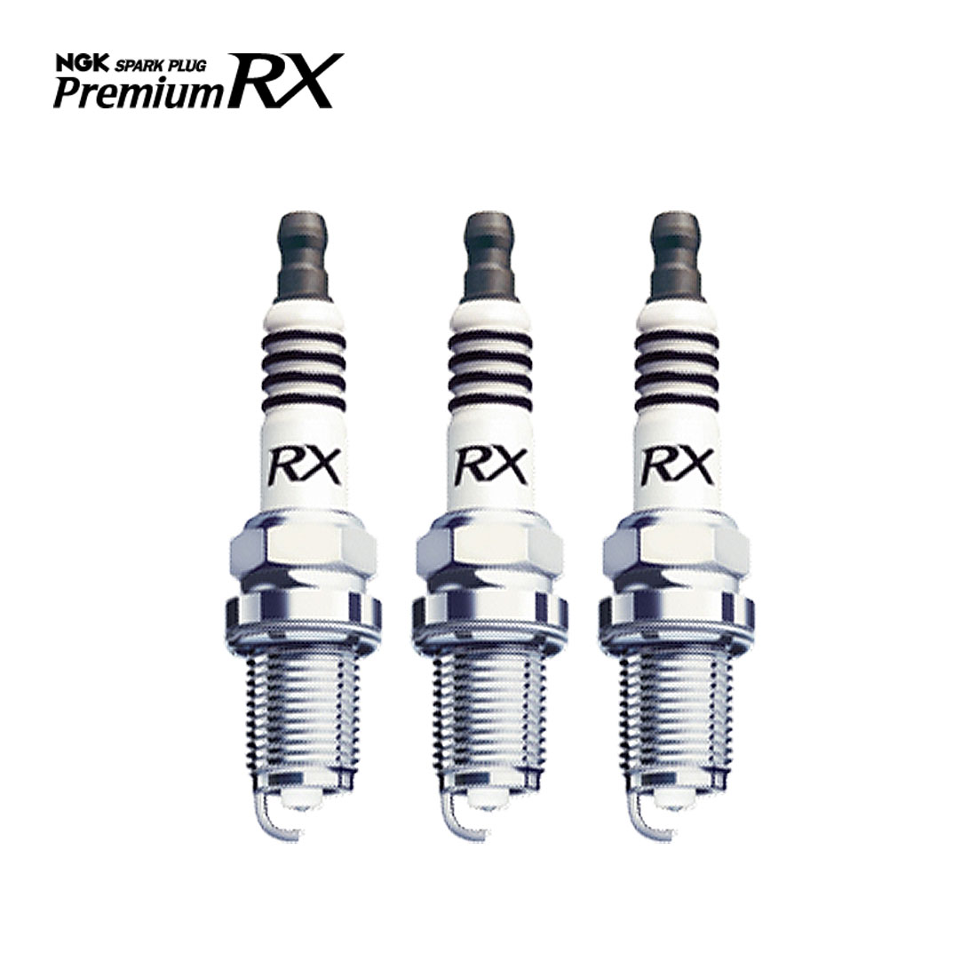 NGK スパークプラグ プレミアムRX 点火 1台分3本セット タント