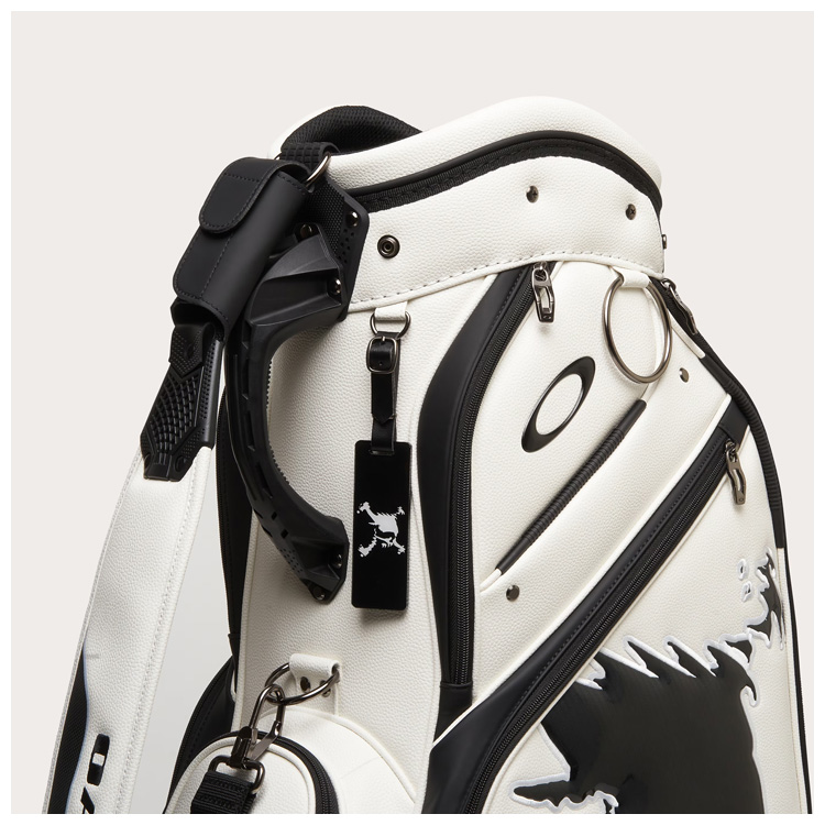 OAKLEY（オークリー） キャディバッグ スカル ゴルフバッグ 18.0