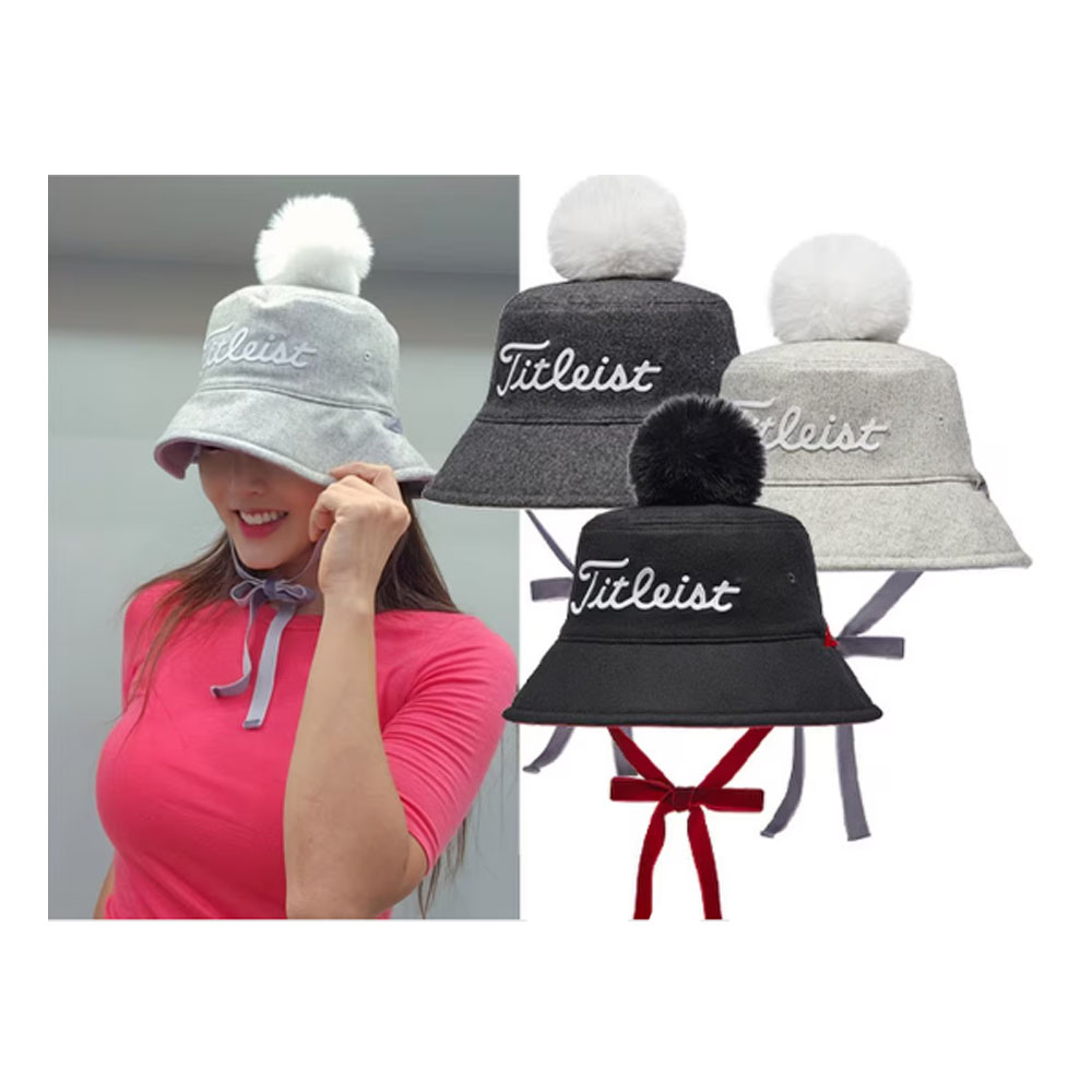 Titleist（タイトリスト） ウィメンズ ポンポン バケットハット ゴルフ