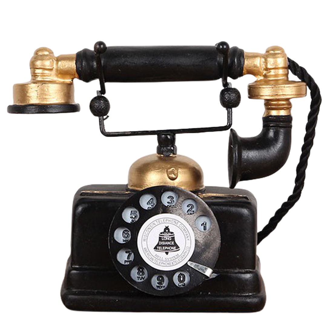 レトロ 電話機 オブジェ ヨーロッパ風 ヴィンテージ インテリア雑貨