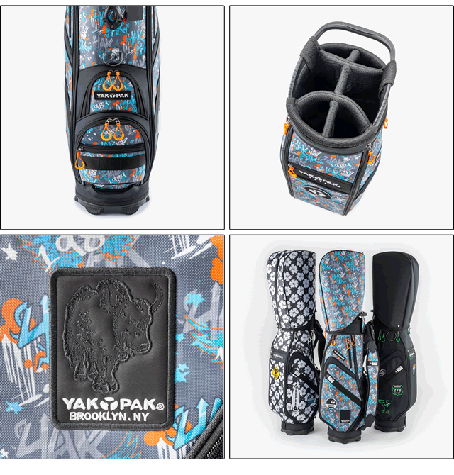 YAKPAK（ヤックパック） YAK PAK GOLF ゴルフ カート式キャディバッグ