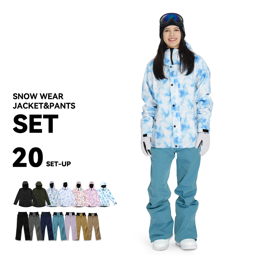 LEISURE SPORT スキーウェア スノーボードウェア レディース 上下