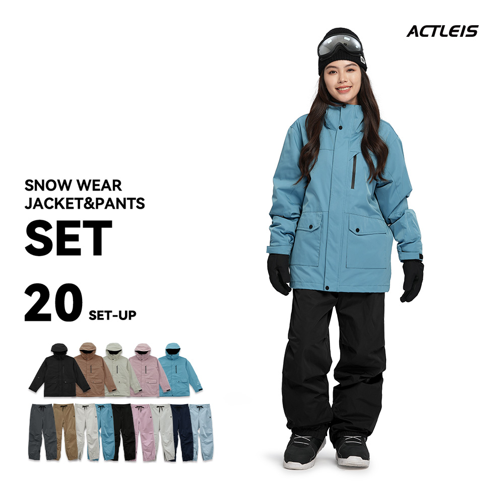 ACTLEIS（アクレイス） スノーボードウェア スキーウェア レディース