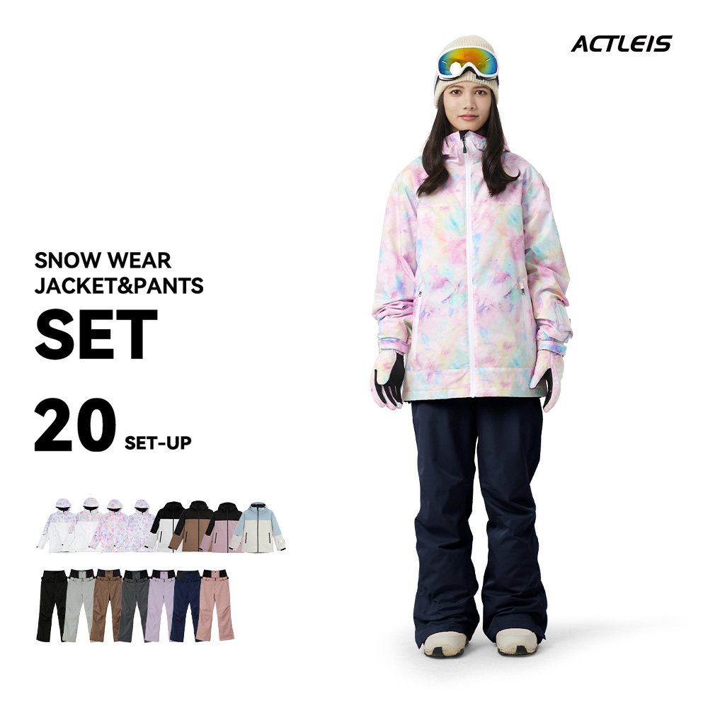 ACTLEIS（アクレイス） スキーウェア スノーボードウェア レディース