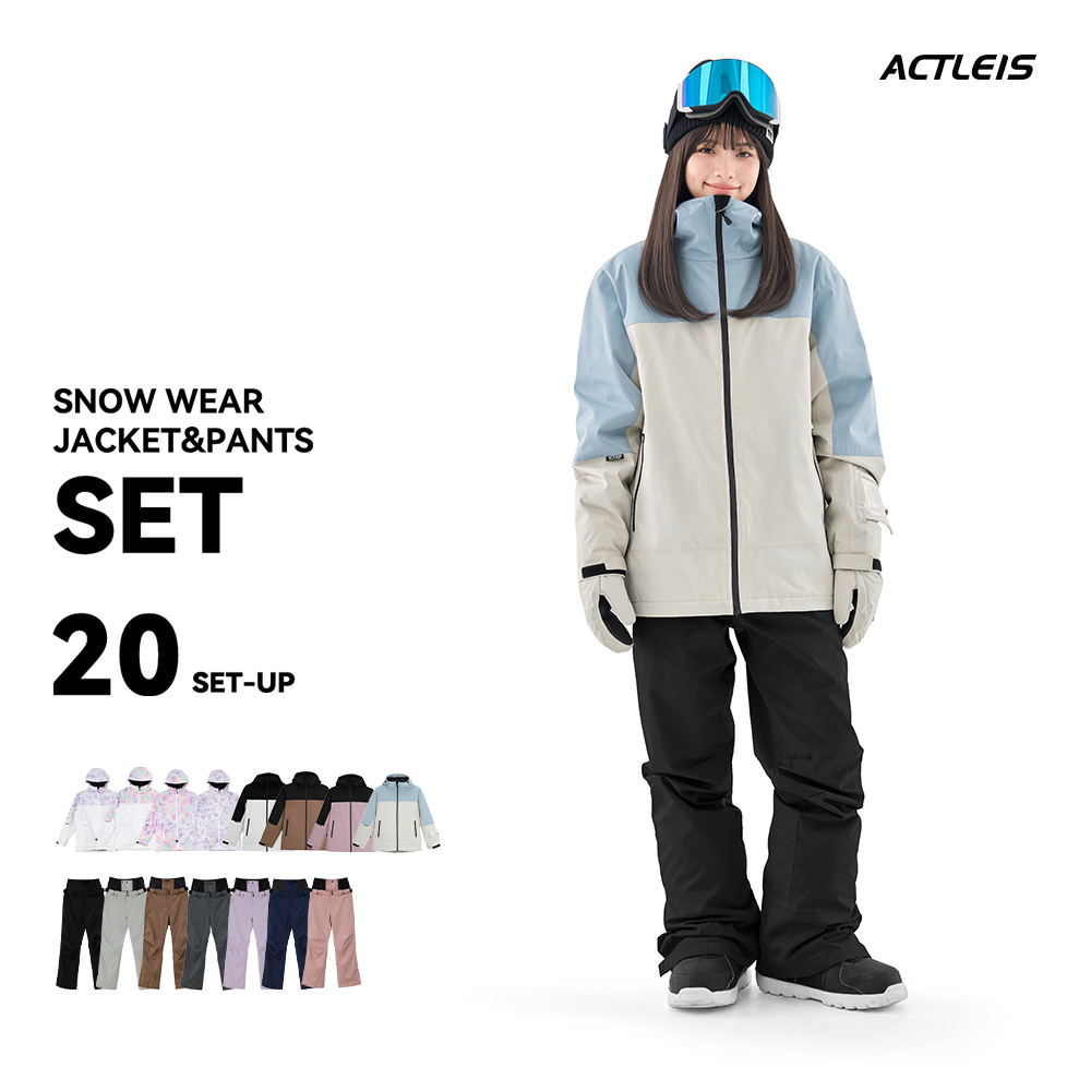 ACTLEIS（アクレイス） スキーウェア スノーボードウェア レディース
