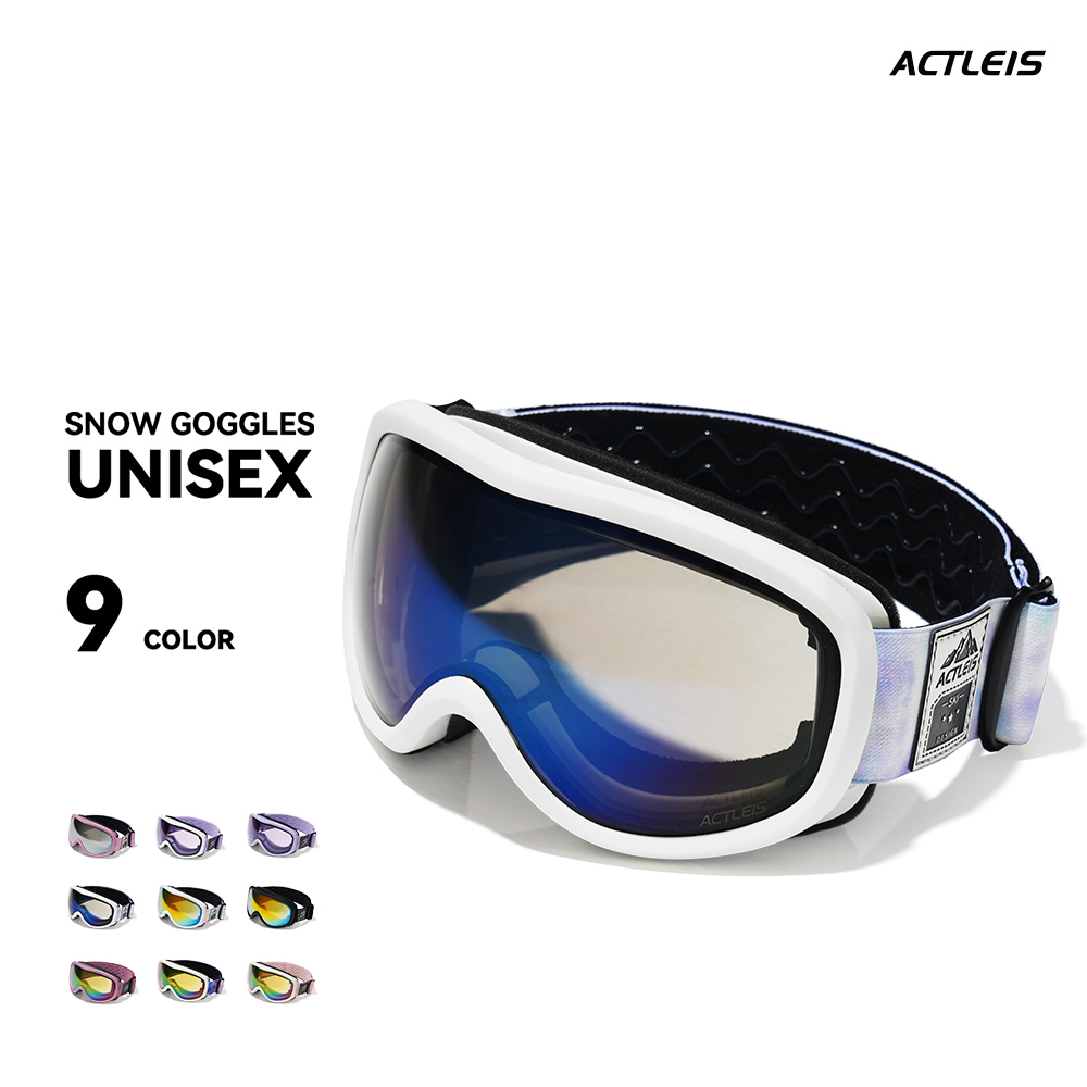 ACTLEIS（アクレイス） スキーゴーグル スノーボードゴーグル メンズ