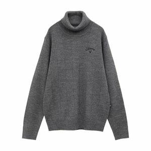 Callaway（キャロウェイ） 畦編み タートルネック ニット セーター