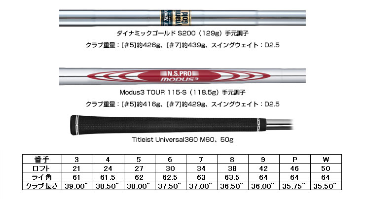 Titleist（タイトリスト） 特注カスタムクラブ T100 アイアン