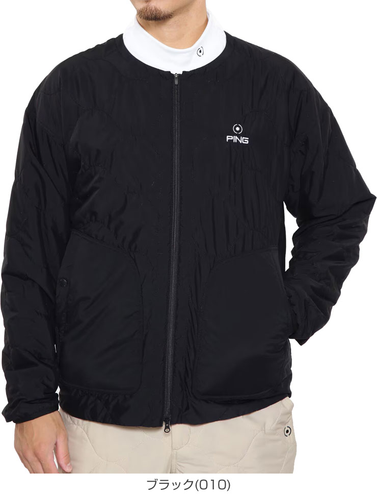 PING（ピン） ネイティブライン ストレッチ フルジップ 中綿 ブルゾン