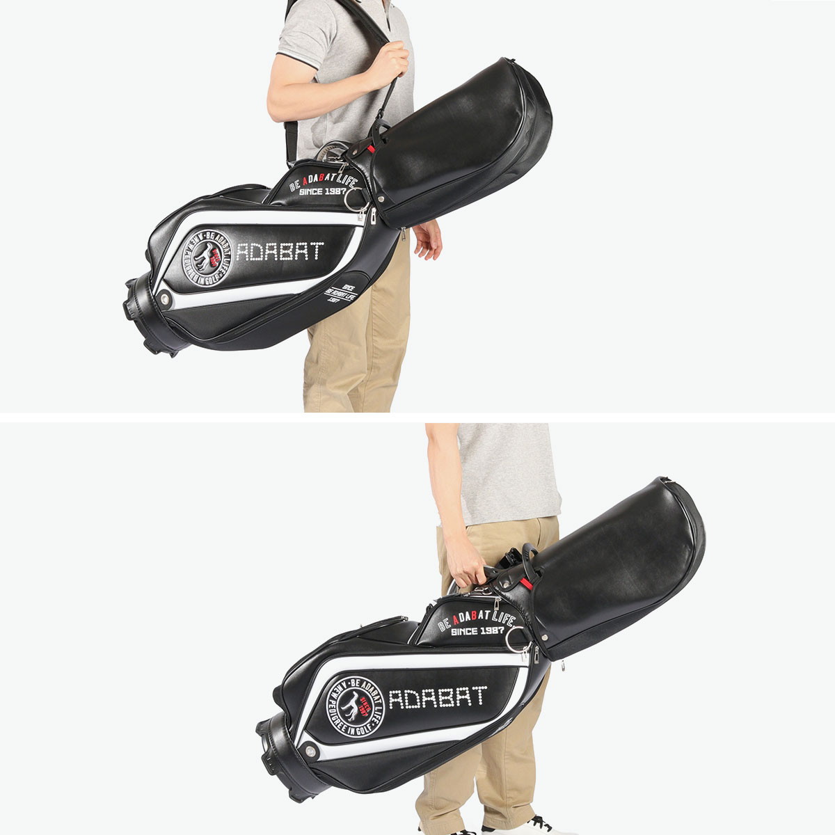 adabat アダバット キャディバッグ メンズ レディース 軽量 軽い