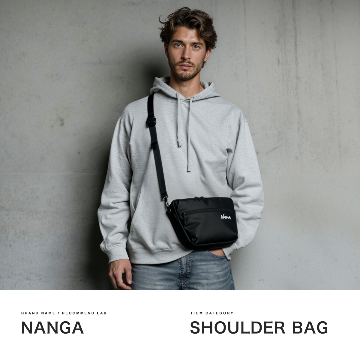 NANGA ナンガ ショルダーバッグ メンズ レディース 斜めがけ 軽量 軽い