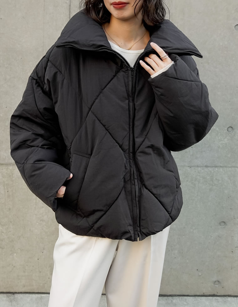 Re:EDIT（リエディ） ダウンジャケット アウター 中綿 レディース 3色