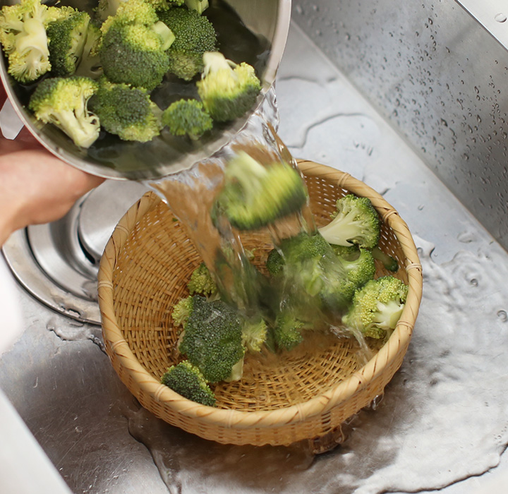 公長齋小菅 そばざる足付きS 竹ざる 竹かご 竹籠 蕎麦ざる 竹製 京都