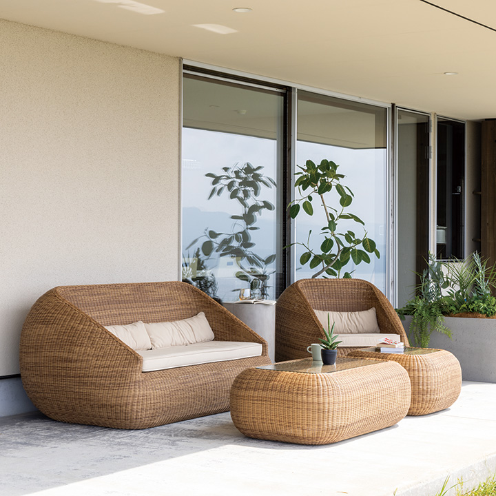 タカショー Loom Garden ソファ イス チェア 椅子 屋外 家具