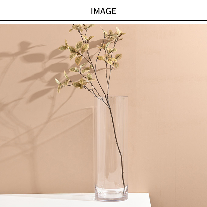 Clay（クレイ） 花瓶 クリア 割れない ポリカ ストレート アール 直径