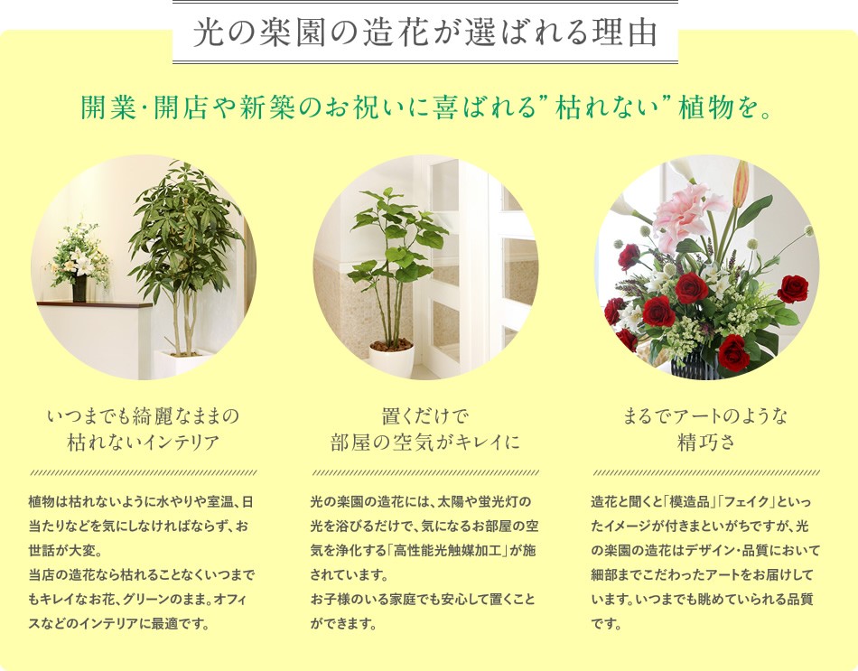 フェイクグリーン 光触媒 光の楽園 スリムフィカストライアングル1.6m