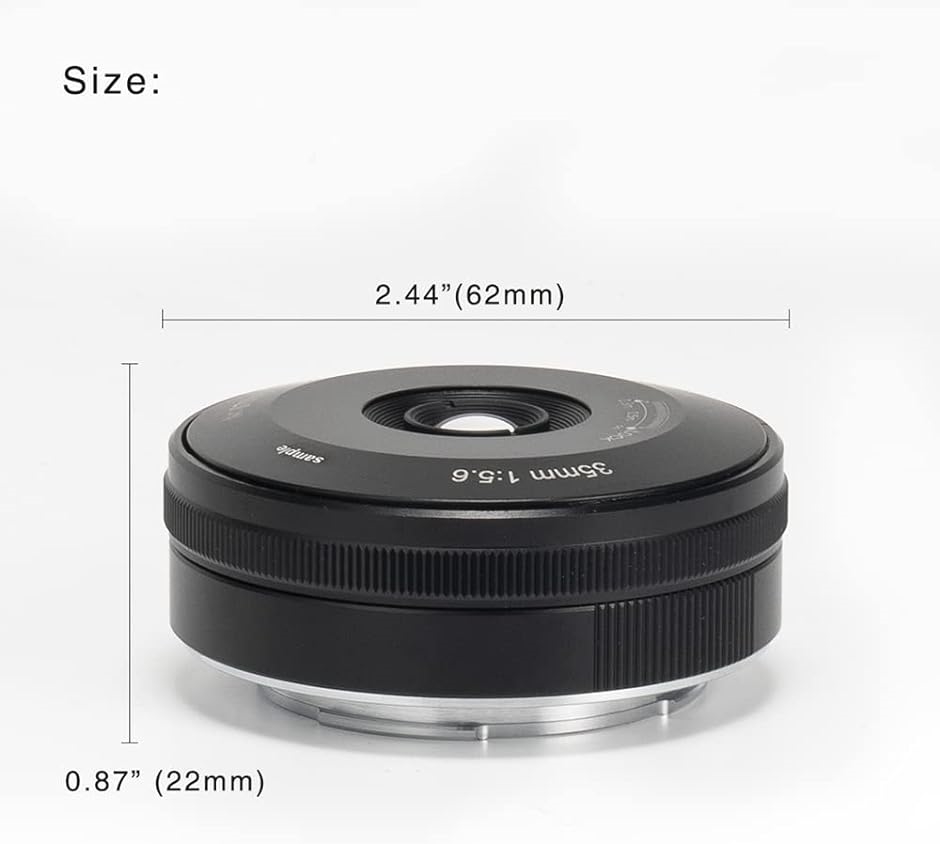 35mm F5.6 パンケーキレンズ フルサイズ 広角レンズ( ソニーE