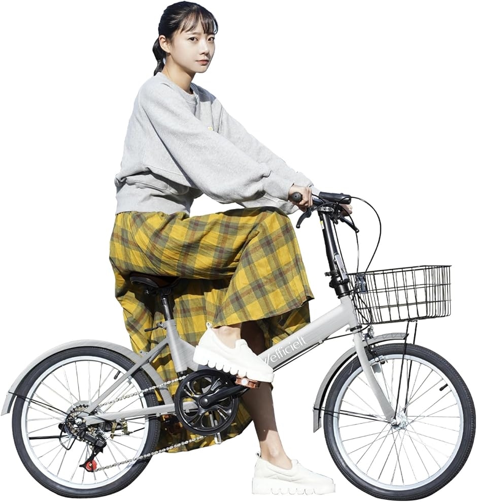 折りたたみ自転車 軽量 RaQcy ラクシー 20インチ コンパクト 6段変速