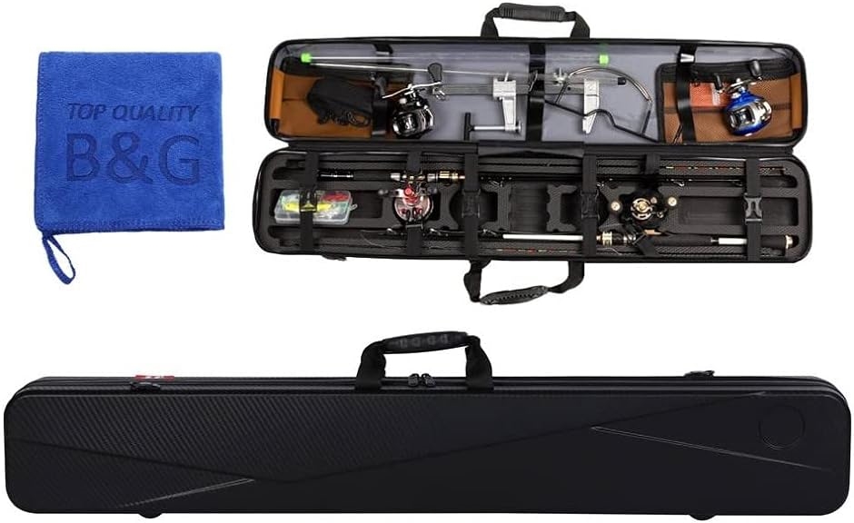 ロッドケース 筏釣り 釣竿ケース リールケース 120cm 竿立て