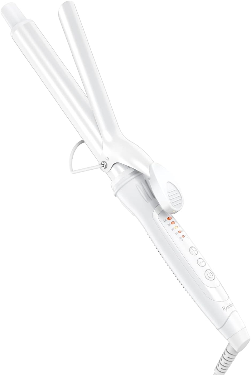 ヘアアイロン カールアイロン コテ カーリングアイロン 5段階温度調整