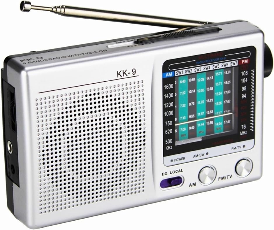 ラジオ小型 短波 FM AM 携帯 ポケット ポータブル BCL 防災 高感度 多